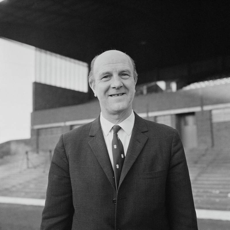 British soccer player and manager Stan Cullis (1916 - 2001), currently managing Birmingham City FC, UK, 6th February 1969. (Photo by Evening Standard/Hulton Archive/Getty Images)