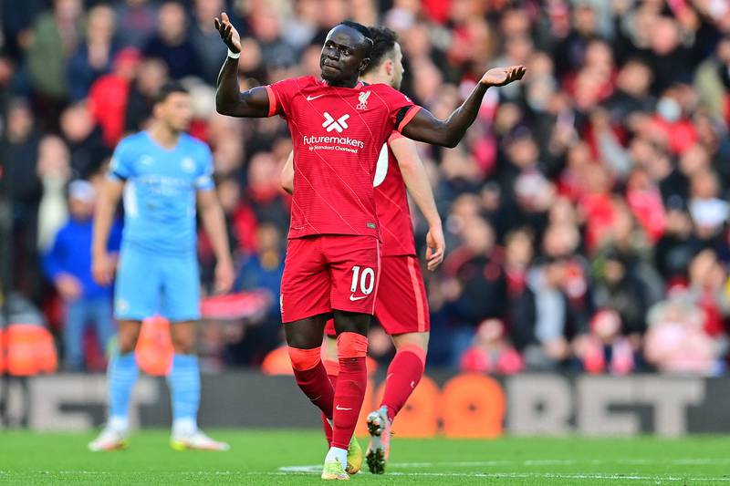 109 goals in 259 appearances (as of April 25, 2022): Sadio Mane (Southampton and Liverpool). AFP