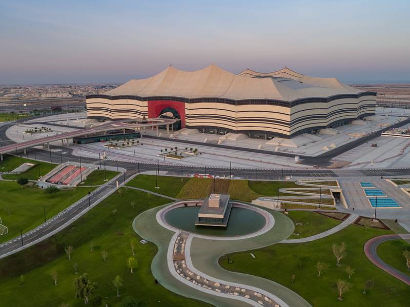 The Al Bayt Stadium is one of the eight venues that will host matches at the 2022 Fifa World Cup in Qatar. 
