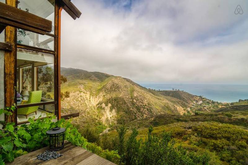 Malibu views await at this apartment in California. Photo: Airbnb