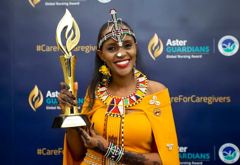 Anna Qabale Duba and nine other nurses were nominated for the prize. 