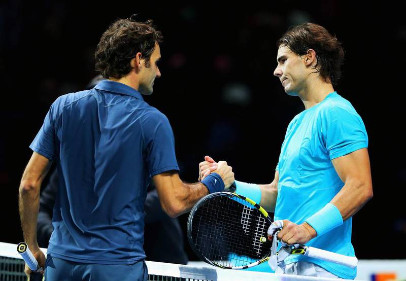 Rafael Nadal's win over Roger Federer in the ATP World Tour Finals is the first for the Spaniard over the Swiss on an indoor surface. Nadal is now 22-10 against Federer over his career.Julian Finney / Getty Images