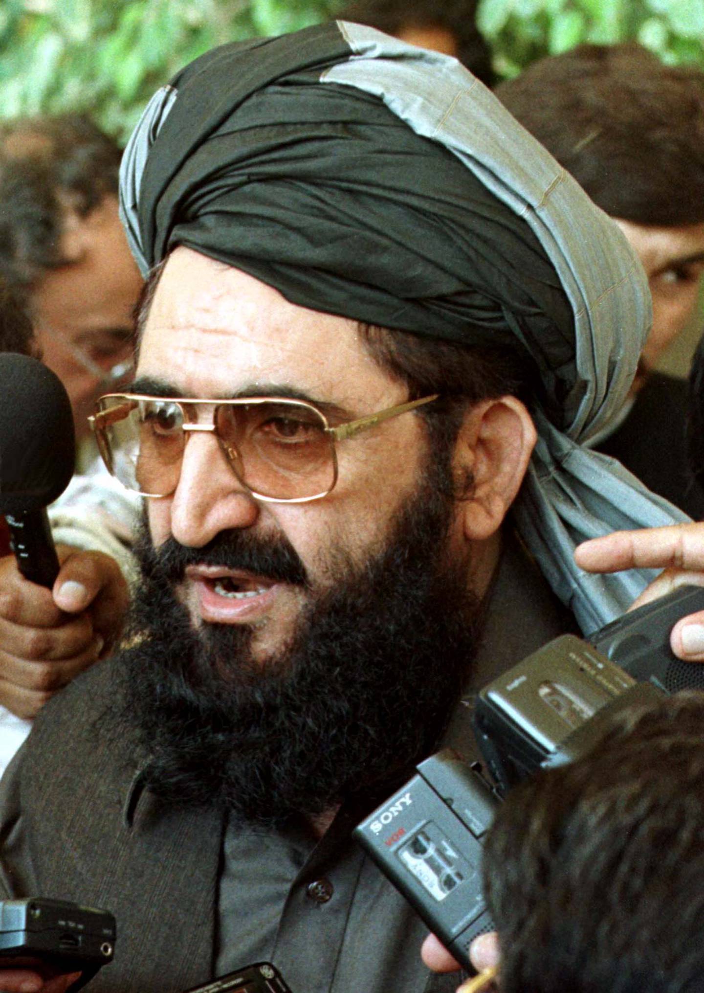 Abdul Hakim Mujahid, Afghan ambassador to Pakistan and spokesman for the Taliban.