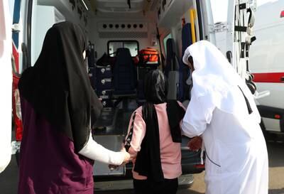 The move is part of humanitarian efforts by the UAE