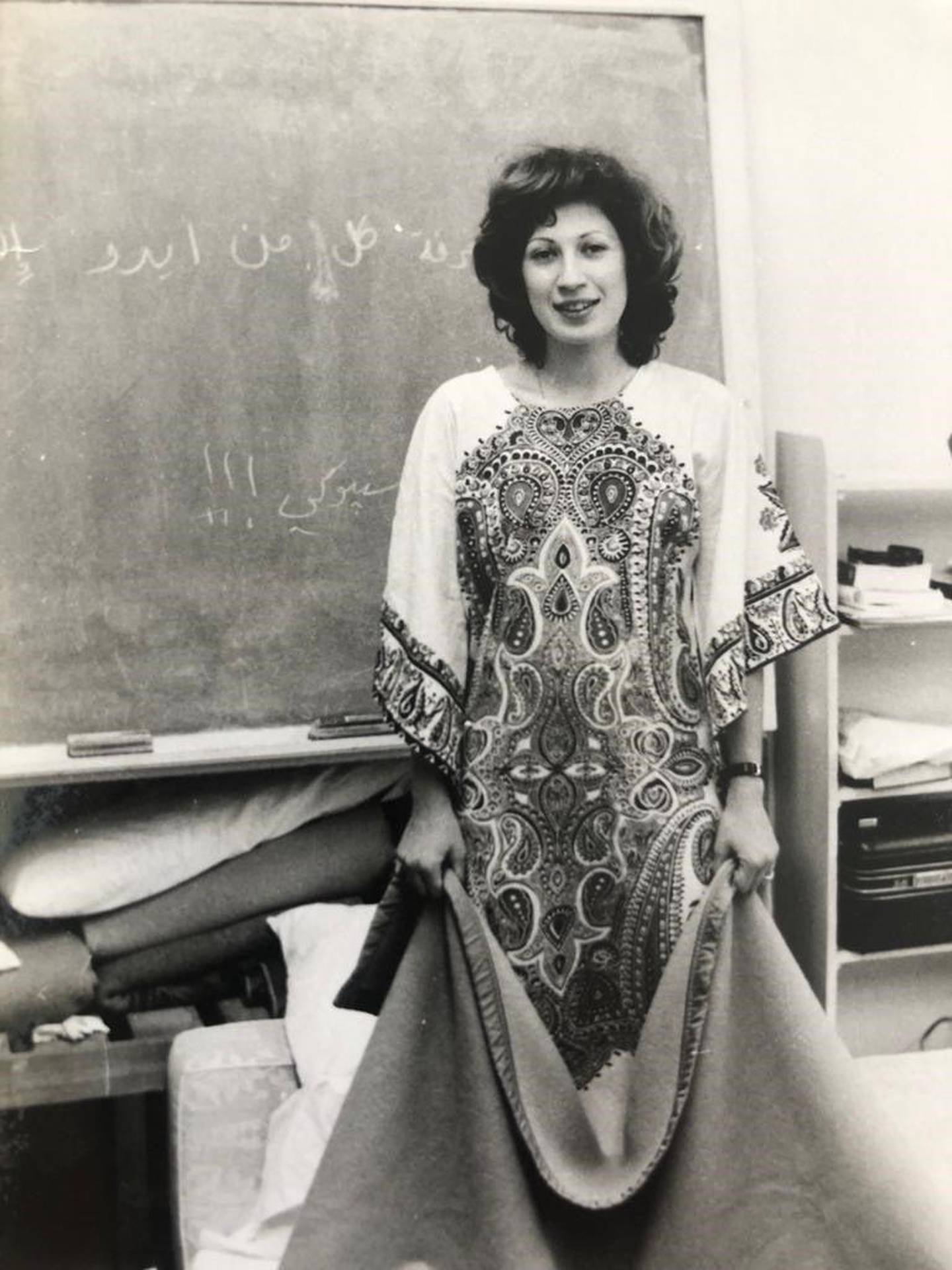 Dr Mona Nemer's student life in the basement of the AUB medical building in July 1976, just before she left Lebanon.