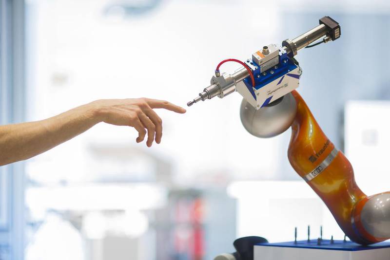 Technological advances mean robots are being increasingly trained and programmed to do the jobs of humans. Getty Images