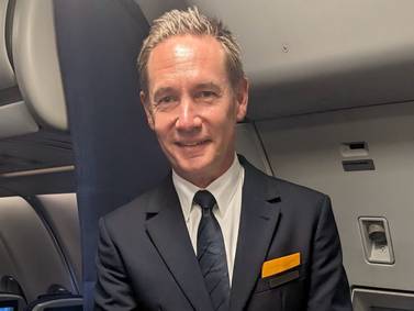 Lufthansa chief executive goes 'undercover' as cabin crew on flights to Riyadh and Bahrain