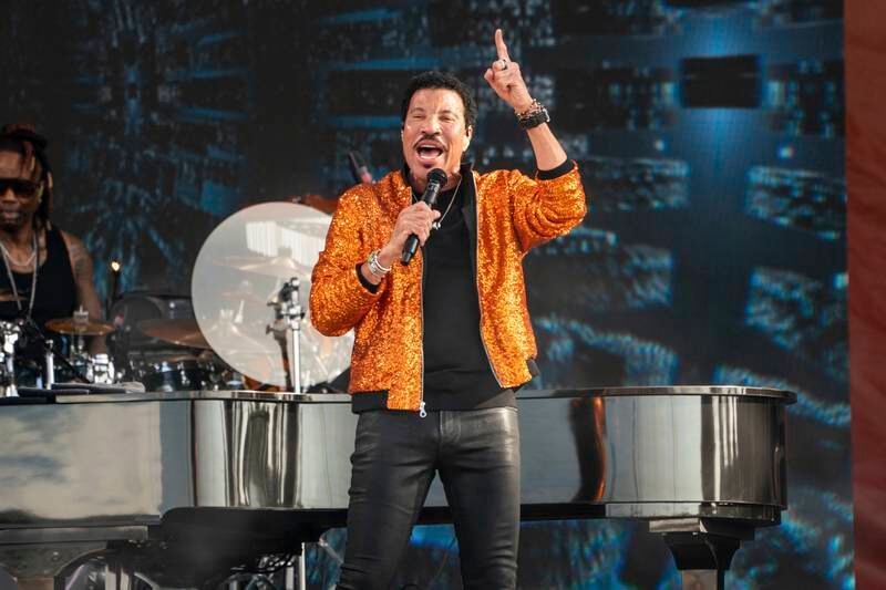 Lionel Richie, seen here at the New Orleans Jazz and Heritage Festival in April 2022. Photo: Amy Harris / Invision / AP