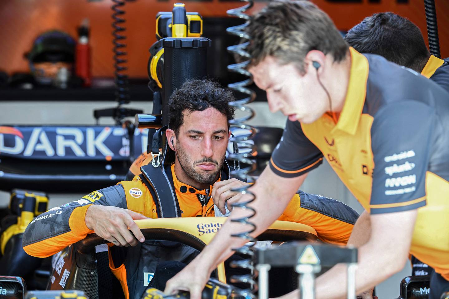 Daniel Ricciardo will be leaving McLaren at the end of the season. AFP