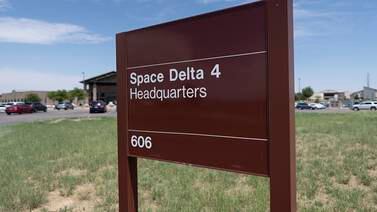 Buckley Space Force Base in Colorado. Sentinel Colorado / AP