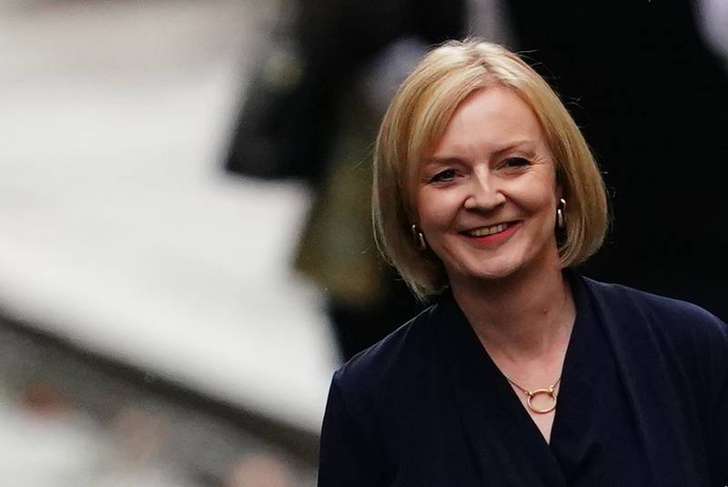 New Prime Minister Liz Truss arrives in Downing Street, London, after meeting Queen Elizabeth II and accepting her invitation to become Prime Minister and form a new government. Picture date: Tuesday September 6, 2022. PA