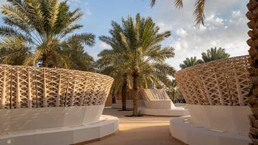 Sandwaves by Precht and Mamou-Mani architects in Diryah, Saudi Arabia.