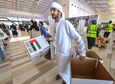 The Emirates Red Crescent Authority launched the campaign on Sunday