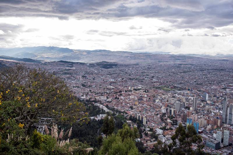 Get a bird’s-eye view of the city from the heights of Cerro de Monserrate, at an altitude of 3,048 metres. Courtesy Ishay Govender-Ypma