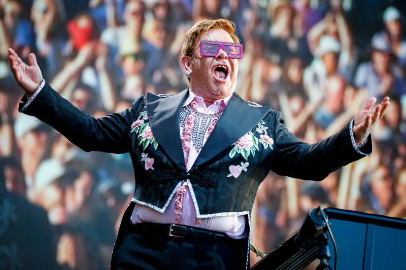 19) British musician Elton John embarked on his Farewell Yellow Brick Road tour, playing 101 shows over the past 12 months. He was also the subject of hit movie 'Rocket Man', which he helped produce. EPA