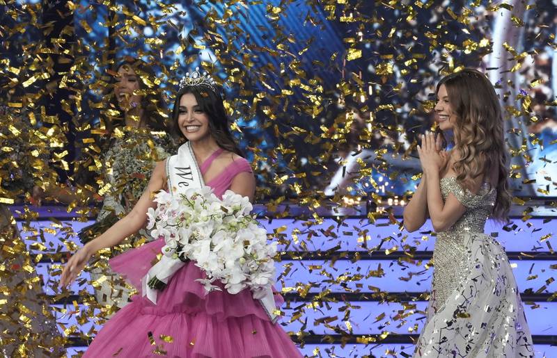 This was the first Miss Lebanon pageant to take place since 2018. Reuters