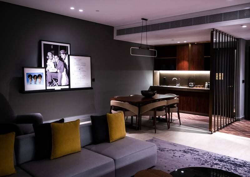 WB Abu Dhabi offers three types of rooms: Vault rooms, Script to Screen rooms and Artist Confidential suites.