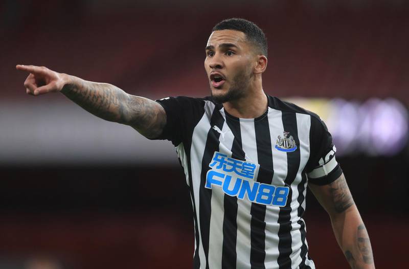 Jamaal Lascelles 4 – Beaten too easily by Smith-Rowe when Arsenal scored the second and was pulled out of position too easily at times. Looked off the pace. EPA