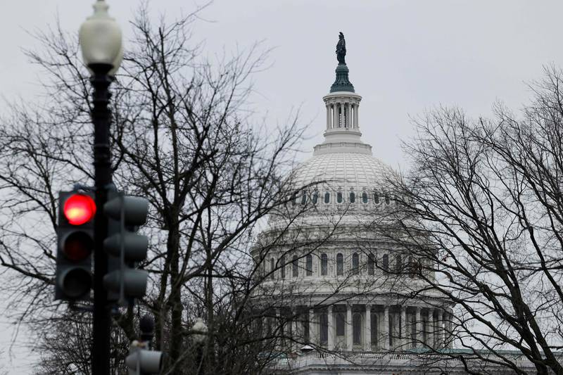 The US  Capitol Building in Washington. Getty Images / AFP