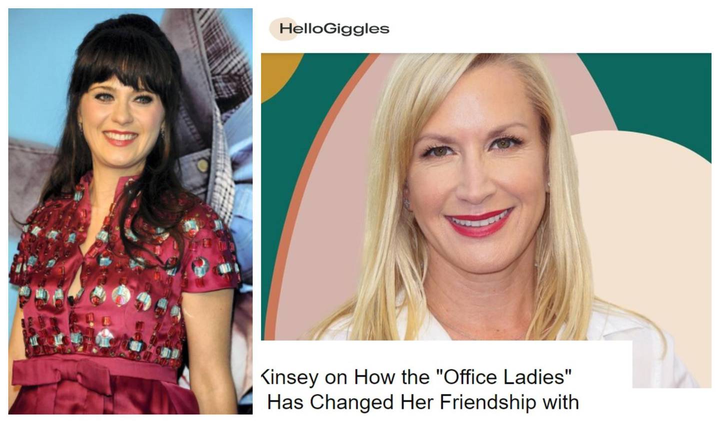 'New Girl' star Zooey Deschanel's Hello Giggles aims to put a positive spin on news and features for women. Getty Images