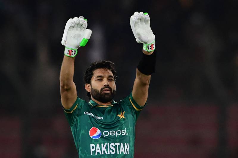 Pakistan's Mohammad Rizwan was the top run-getter in T20 Internationals last year, amassing a record 1,326 runs in 29 games at an average of just under 74. AFP
