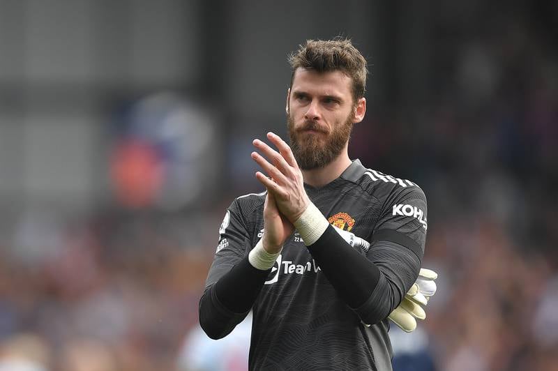 MANCHESTER UNITED RATINGS: David de Gea 6 - Wasn’t at fault for the goal. One of United’s best players of a dreadful season. EPA