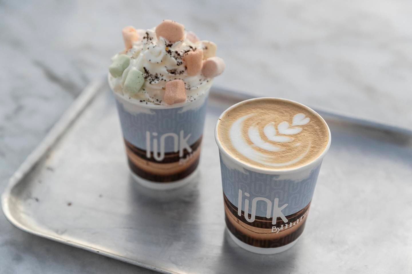 A wide variety of food and beverages are available at Link by mara in Sharjah. Antonie Robertson / The National