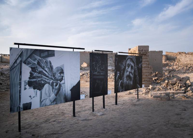 RAS AL KHAIMAH, UNITED ARAB EMIRATES. 18 FEBRUARY 2021. The ninth Annual Ras Al Khaimah Fine Arts Festival. Photo: Reem Mohammed / The NationalReporter: