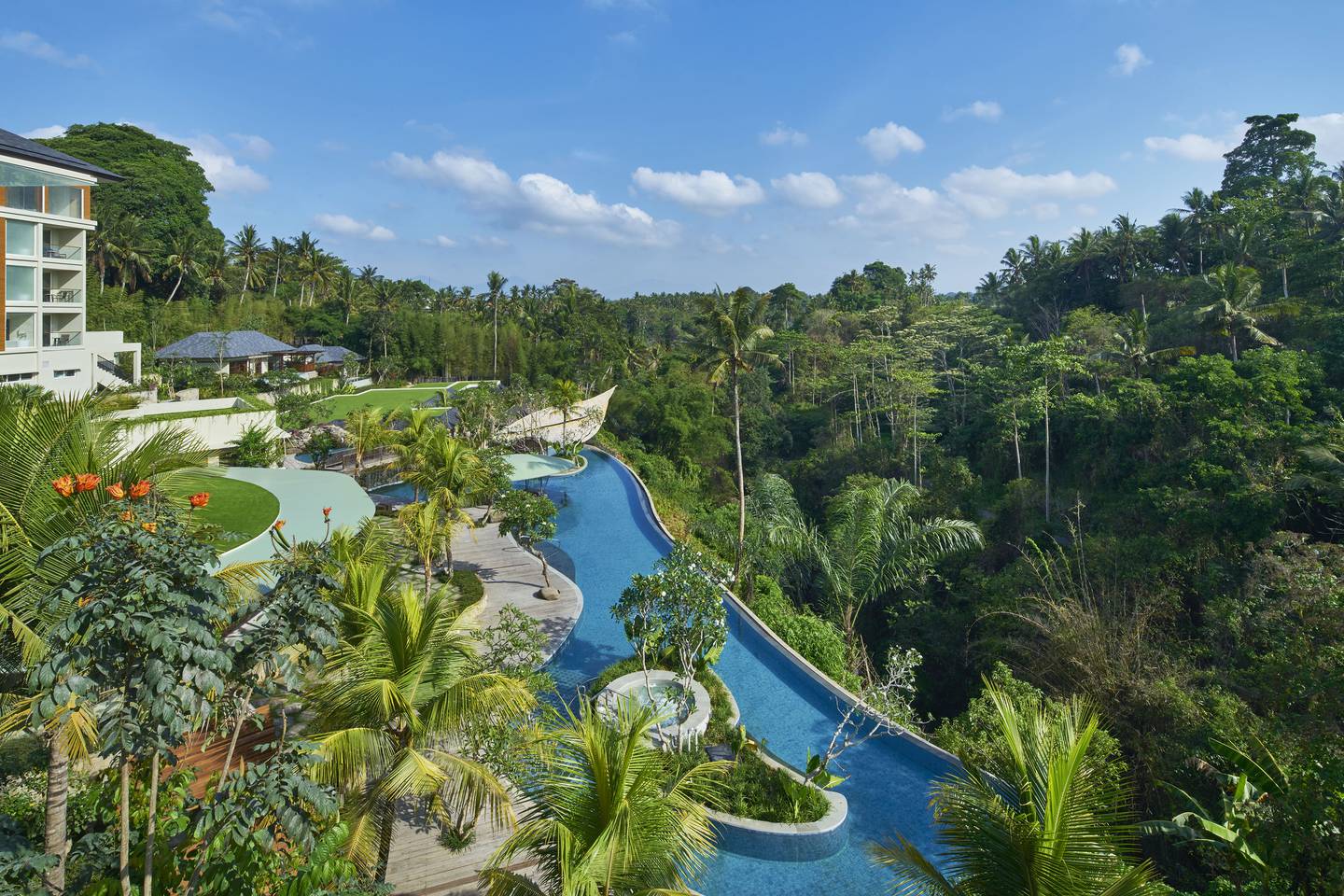 Westin Resort & Spa Ubud, Bali is surrounded by dense jungle. Photo: Marriott International