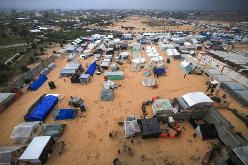 Floods in Gaza worsen grim conditions for refugees in tent cities