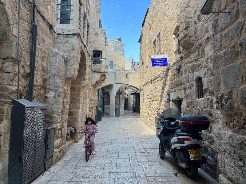 The streets of the Muslim Quarter are normally busy with residents and tourists. Thomas Helm / The National