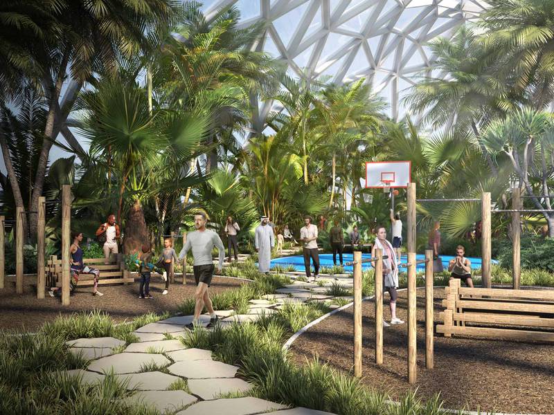 With a focus on well-being, the project will feature wellness hotels and centres