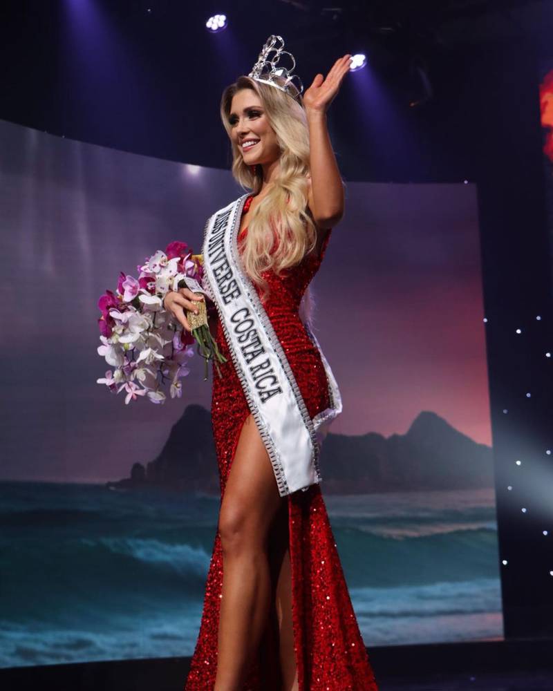 Miss Universe Costa Rica 2023 Lisbeth Valverde. Photo: @misscroficial / Instagram