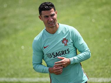 Cristiano Ronaldo trains with Portugal ahead of Czech clash - in pictures