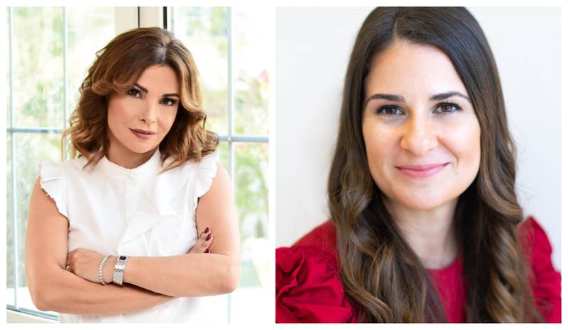 Relationship coach, Mirna Iwaza (left) and psychologist Dr Sarah Rasmi note that friendships are dependent on many factors, including how they fit into our lives both emotionally and physically, at any given point. Photo: Miracles, Thrive Wellbeing Centre