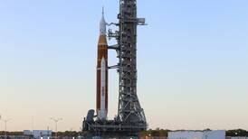 Nasa's massive Moon rocket crawls out of factory to Florida launch pad  