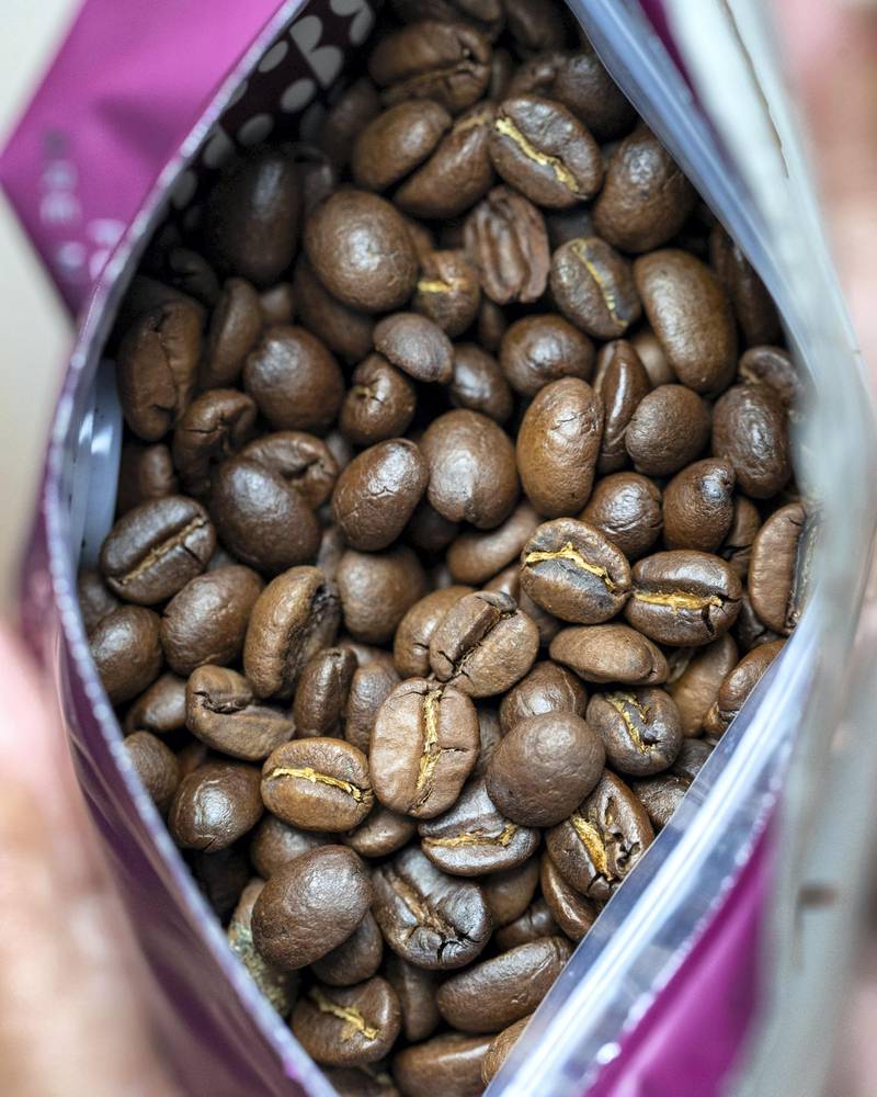 Food trends 2021: home-brewed coffee, with high-quality beans. Seen here, beans from Three Coffee in Dubai