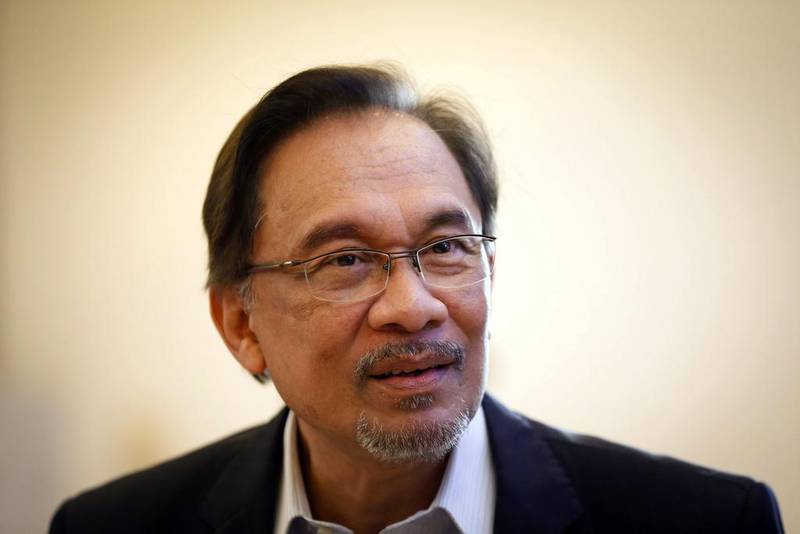 Malaysian opposition leader Anwar Ibrahim. Vincent Thian / AP