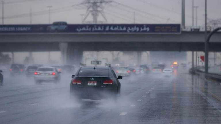 An image that illustrates this article UAE weather: several days of heavy rain expected, starting Saturday
