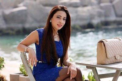Alina Asif, owner of Allure, which organises fashion events for Pakistani designers at Palm Jumeirah in Dubai.