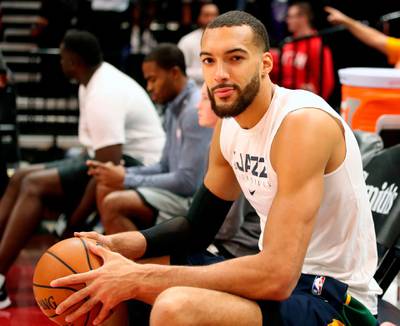 NBA player Rudy Gobert of the Utah Jazz tweeted on March 13 that he had tested positive for Covid-19. AFP