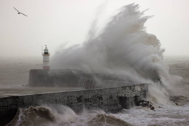 Storm Henk disrupts travel across England - in pictures