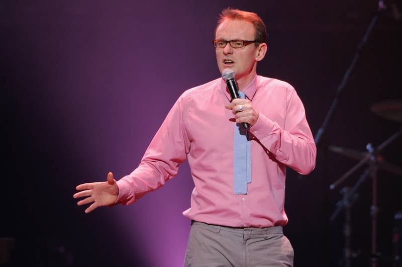 Writer/Comedian Sean Lock performs live on stage during the sixth and final night of a series of concerts and events in aid of Teenage Cancer Trust organised by charity Patron Roger Daltrey at The Royal Albert Hall on March 29, 2009 in London, England.