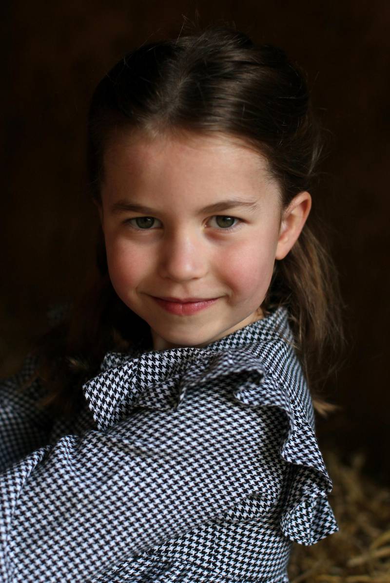 Princess Charlotte celebrates her fifth birthday today. This newly released photo was taken in April by her mother, the Duchess of Cambridge, on the Sandringham Estate, where the family helped to pack up and deliver food packages for isolated pensioners in the local area. Duchess of Cambridge/Reuters