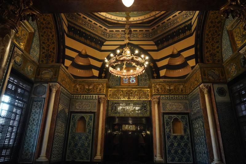 The Arab Hall features mosaic floors and tiles acquired through Frederic, Lord Leighton’s travels to Turkey, Egypt and Syria. Victoria Pertusa / The National