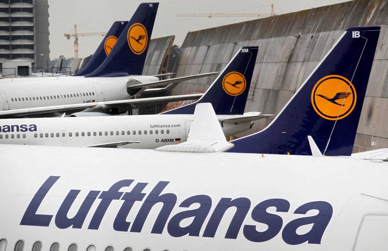 7th: Lufthansa. Reuters