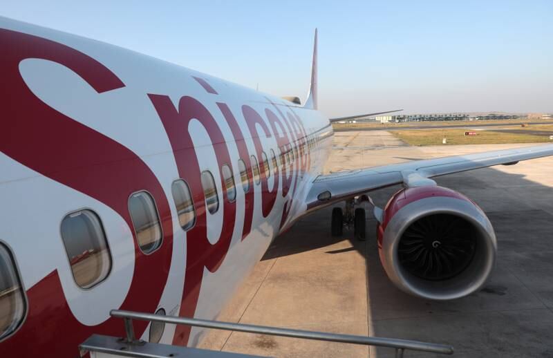 India's SpiceJet flies to 64 destinations, including 52 domestic and 12 international routes. EPA