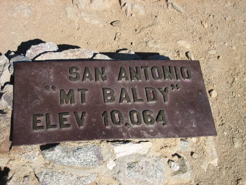A plaque at Mount Baldy in Los Angeles County, California, where British actor Julian Sands has gone missing. Photo: Public Domain