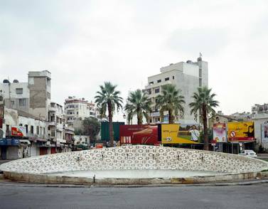 A photograph of Latakia from Hrair Sarkissian’s series ‘Execution Squares’ (2008). Hrair Sarkissian