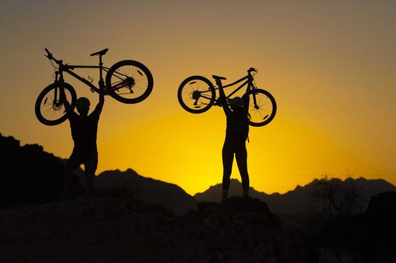 With more than 50 kilometres of biking trails in Hatta, the e-bikes will make traversing them easier. Photo: Dubai Holding
